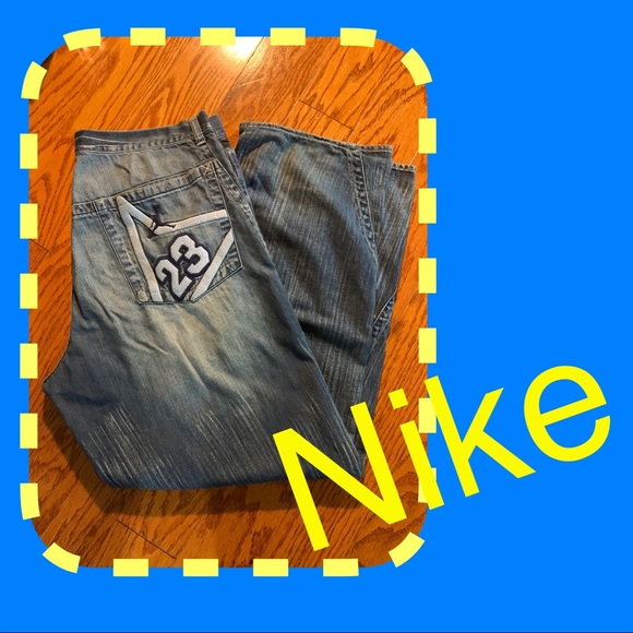 Nike Other - Nike Vintage Air Jordan Baggy Jeans (9)🔵